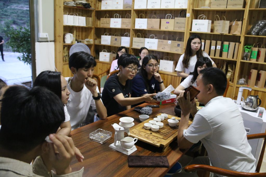 “三进下党”聆听可视化定制茶园介绍.JPG